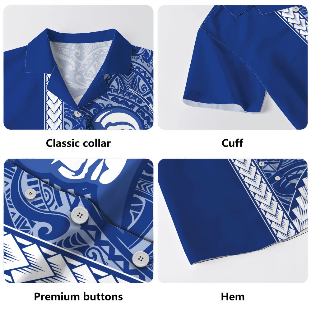 Waimea High School Hawaiian Shirt Tribal Polynesian Pride Style