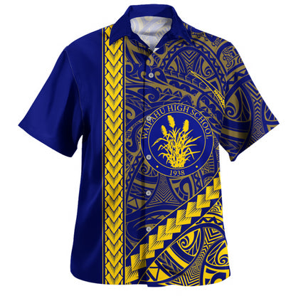 Waipahu High School Hawaiian Shirt Tribal Polynesian Pride Style