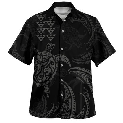 Hawaii Hawaiian Shirt Polynesian Turtle Tribal Ocean Spirit
