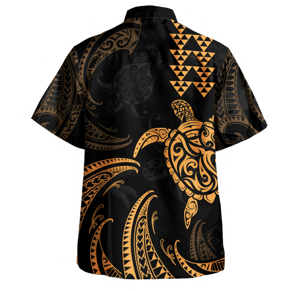 Hawaii Hawaiian Shirt Polynesian Turtle Tribal Ocean Spirit