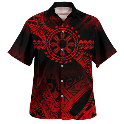 Philippines Filipinos Hawaiian Shirt Polynesian Tribal Sun Tribal Legacy