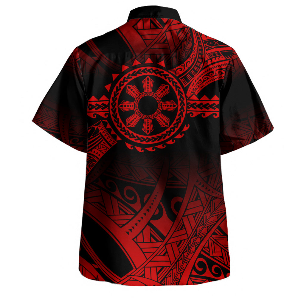 Philippines Filipinos Hawaiian Shirt Polynesian Tribal Sun Tribal Legacy