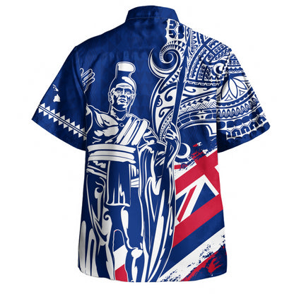 Hawaii Hawaiian Shirt King Kamehameha Hawaiian Flag Polynesian Pride