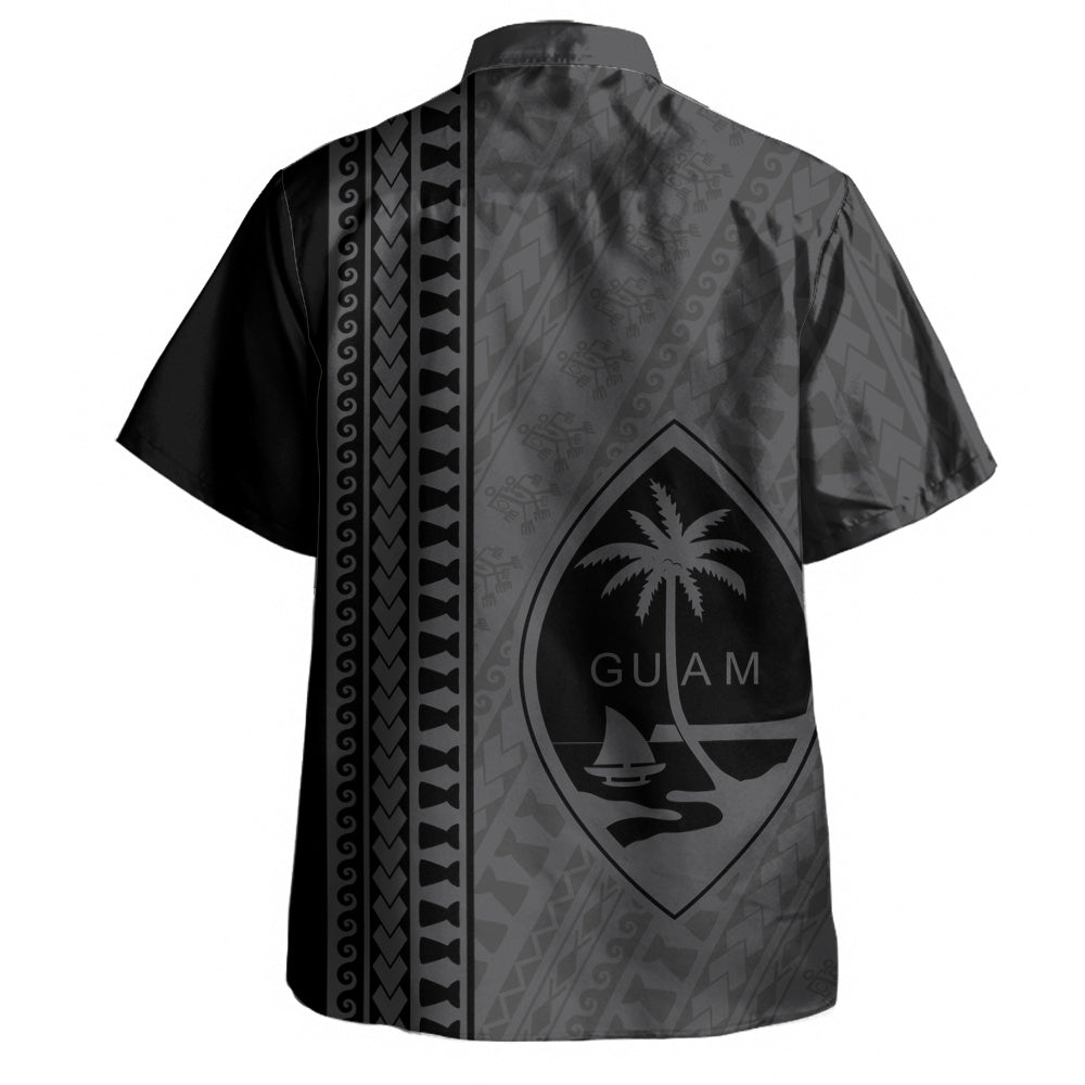 Guam Hawaiian Shirt Island Crest Chamorro Tribal Heritage