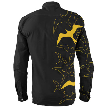 Hawaii Long Sleeve Shirt Iwa Bird Flight Style