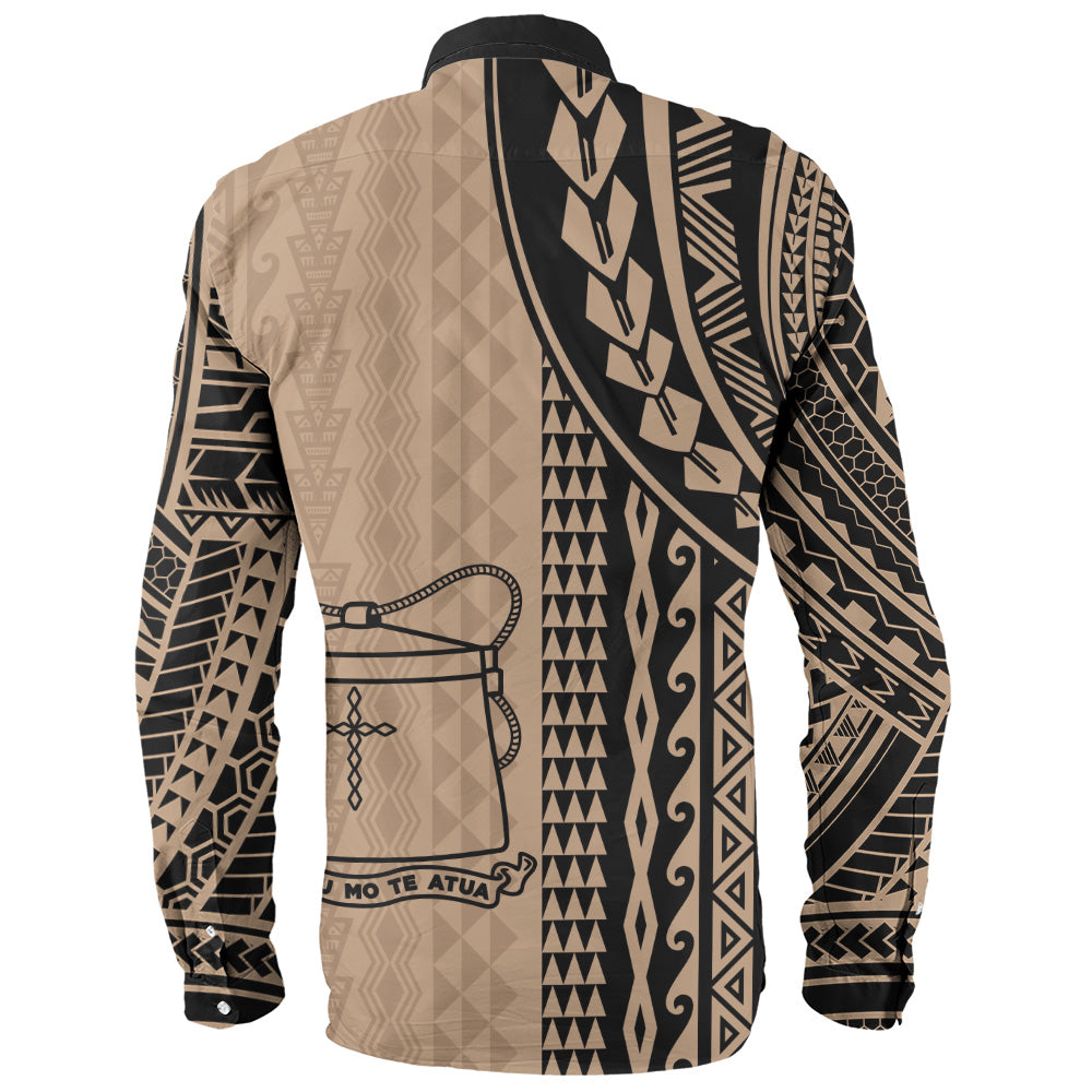 Tokelau Long Sleeve Shirt Polynesian Tattoo
