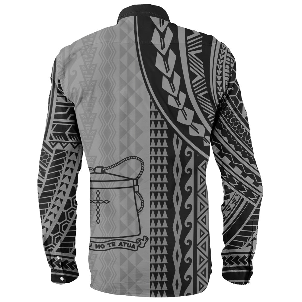 Tokelau Long Sleeve Shirt Polynesian Tattoo