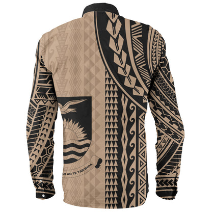 Kiribati Long Sleeve Shirt Polynesian Tattoo