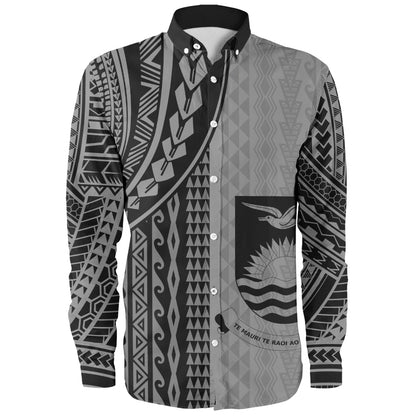 Kiribati Long Sleeve Shirt Polynesian Tattoo
