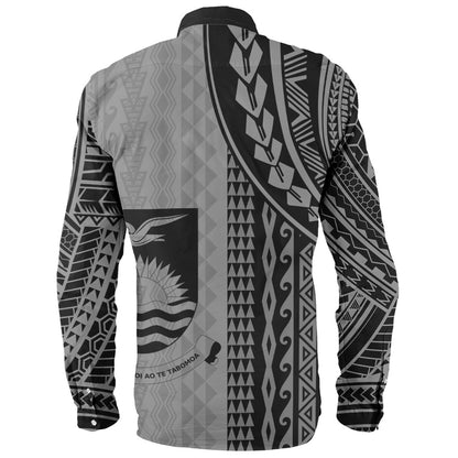 Kiribati Long Sleeve Shirt Polynesian Tattoo