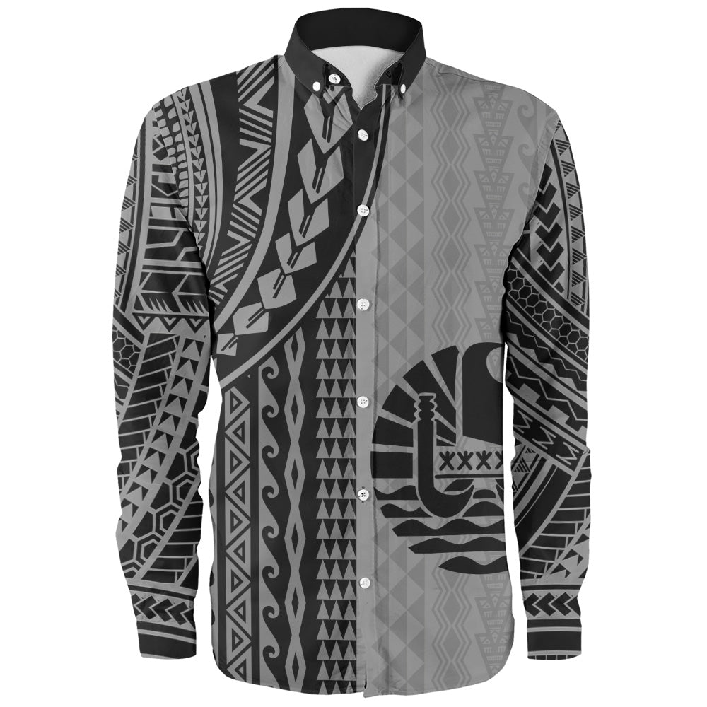 Tahiti Long Sleeve Shirt Polynesian Tattoo