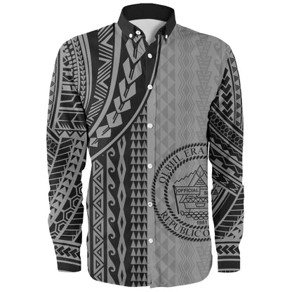Palau Long Sleeve Shirt Polynesian Tattoo