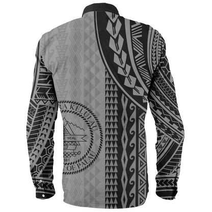 Palau Long Sleeve Shirt Polynesian Tattoo
