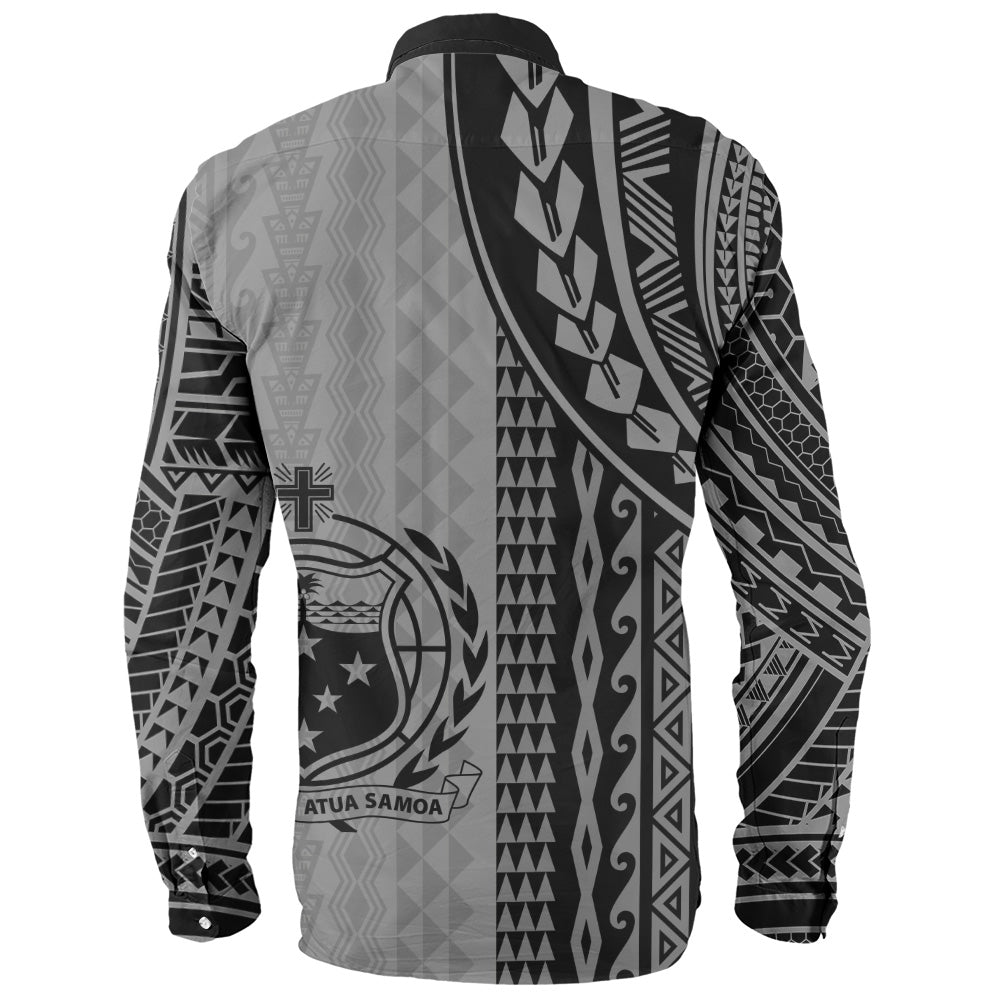 Samoa Long Sleeve Shirt Polynesian Tattoo