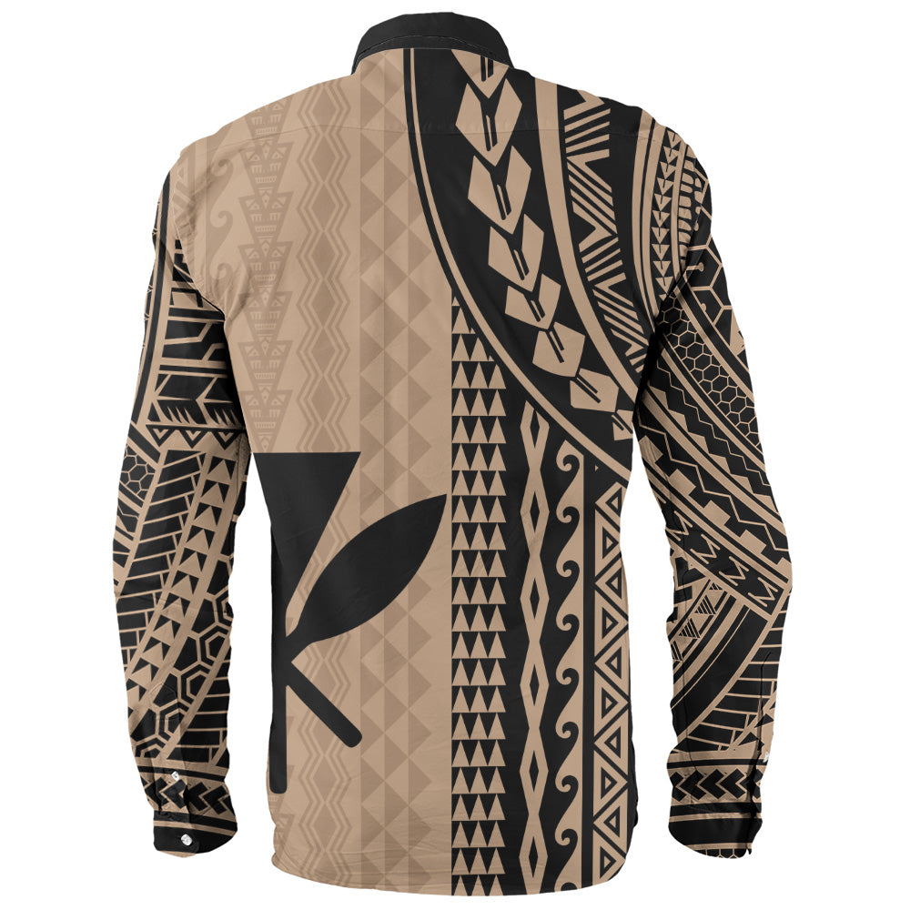 Hawaii Long Sleeve Shirt Kanaka Maoli Polynesian Tattoo
