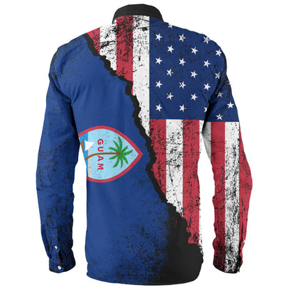 Guam Long Sleeve Shirt American Unity Style
