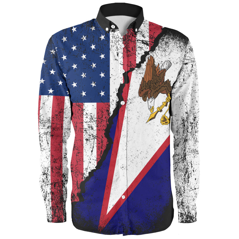 American Samoa Long Sleeve Shirt American Unity Style