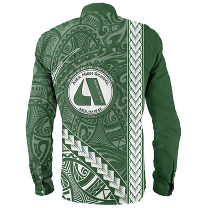 ʻAiea High School Long Sleeve Shirt Tribal Polynesian Pride Style