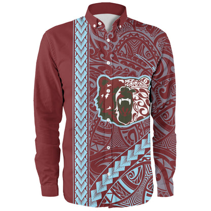 Henry Perrine Baldwin High School Long Sleeve Shirt Tribal Polynesian Pride Style