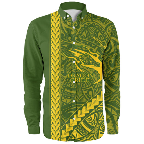 Honokaʻa High & Intermediate School Long Sleeve Shirt Tribal Polynesian Pride Style