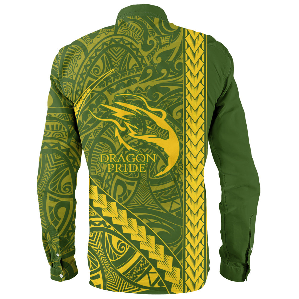 Honokaʻa High & Intermediate School Long Sleeve Shirt Tribal Polynesian Pride Style