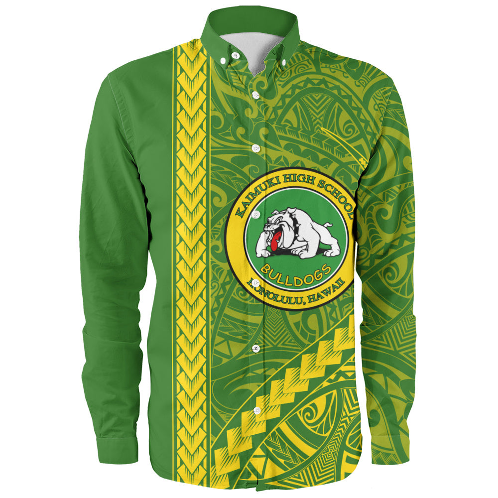 Kaimuki High School Long Sleeve Shirt Tribal Polynesian Pride Style