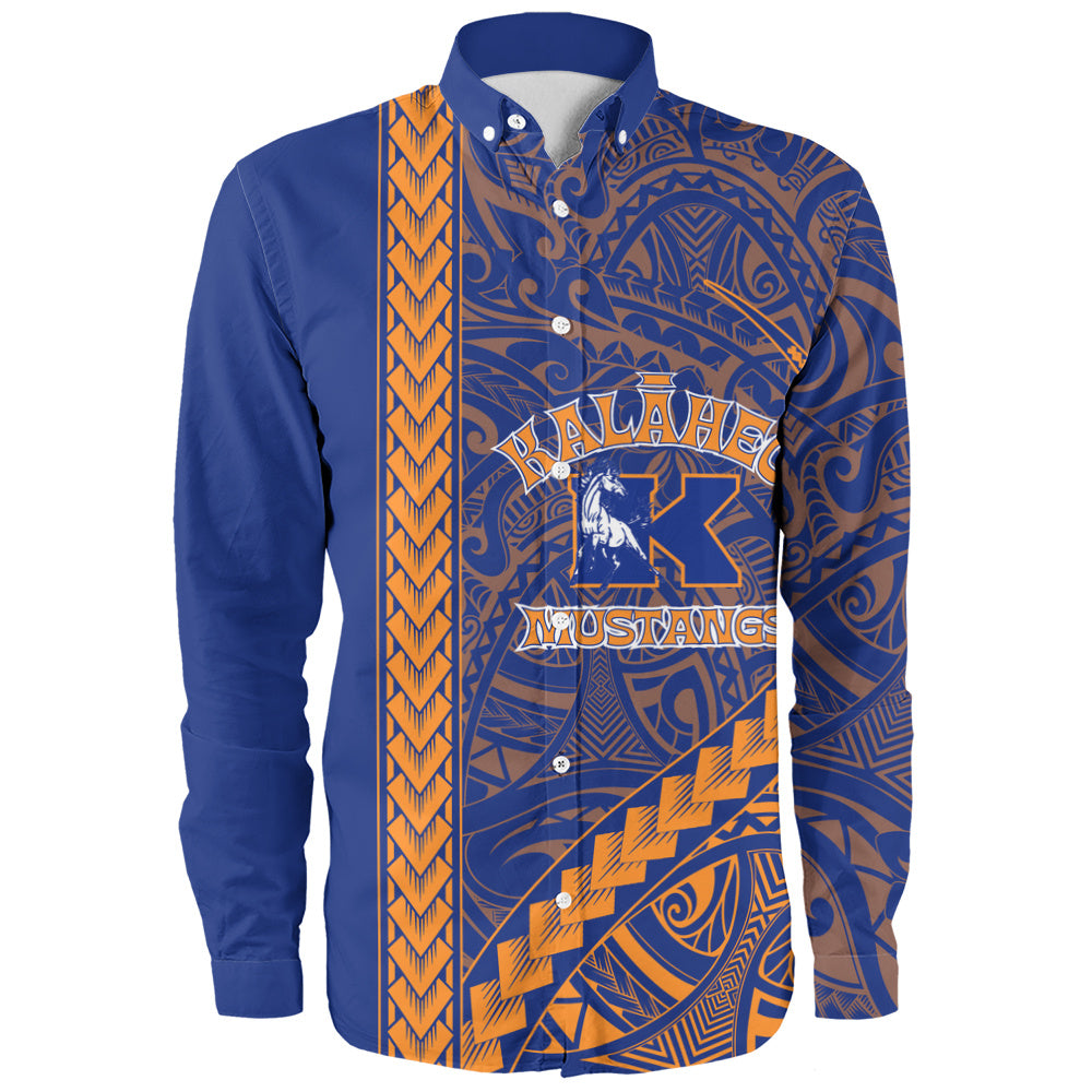 Kalaheo High School Long Sleeve Shirt Tribal Polynesian Pride Style