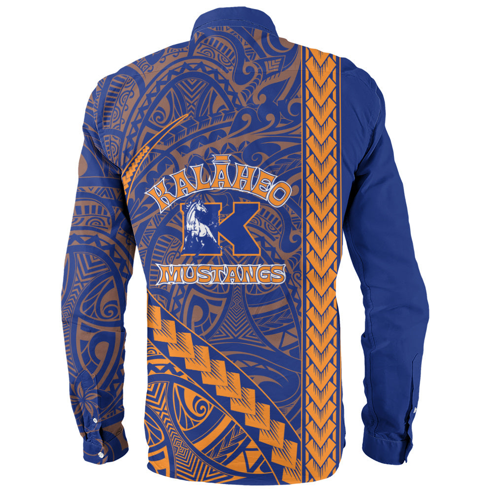 Kalaheo High School Long Sleeve Shirt Tribal Polynesian Pride Style