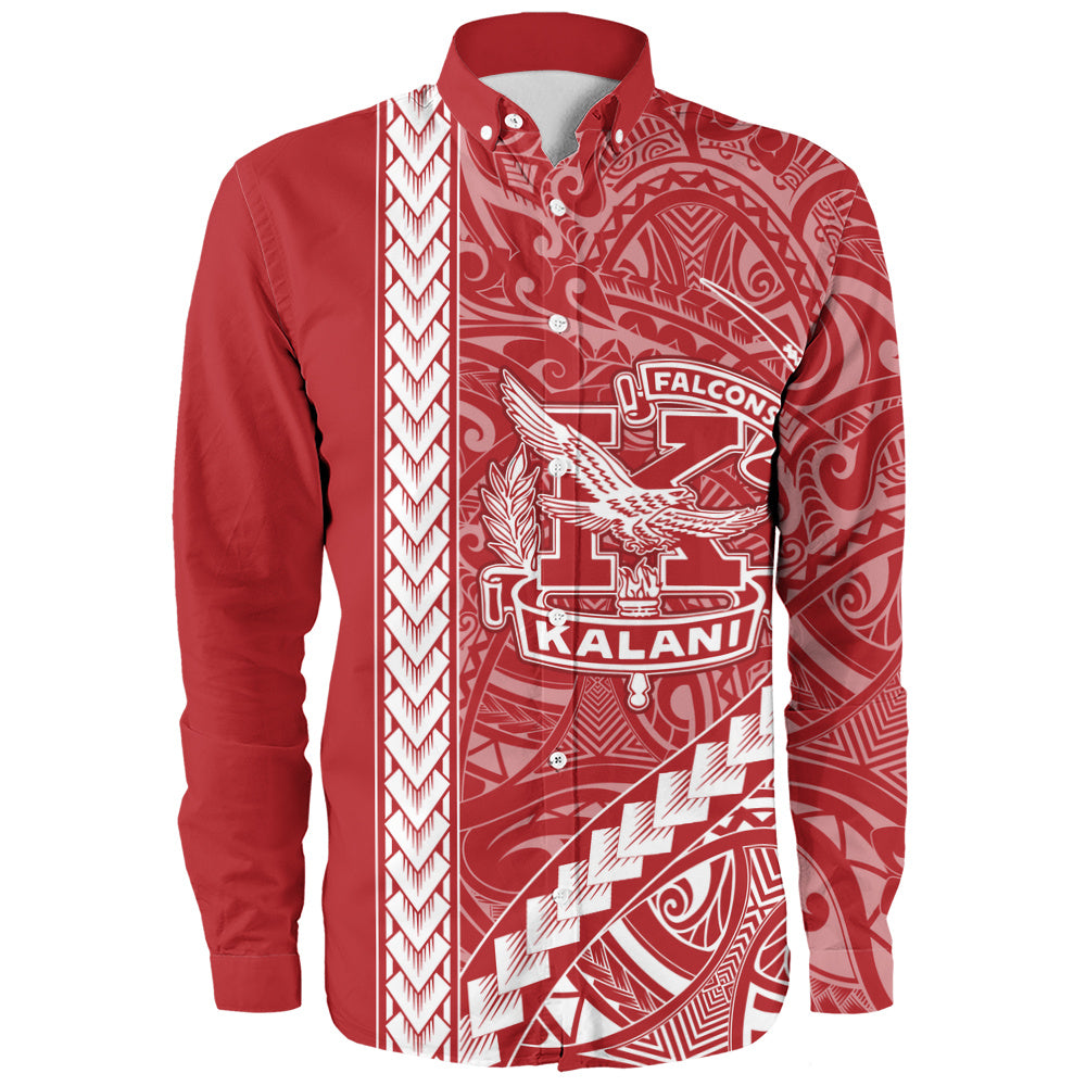 Kalani High School Long Sleeve Shirt Tribal Polynesian Pride Style