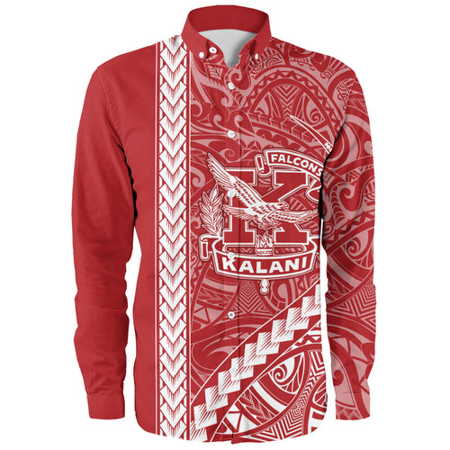 Kalani High School Long Sleeve Shirt Tribal Polynesian Pride Style
