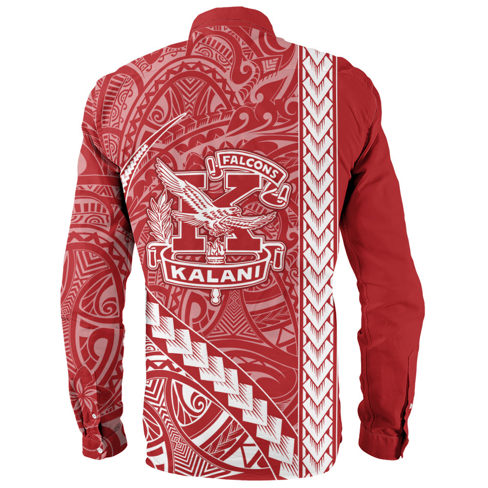 Kalani High School Long Sleeve Shirt Tribal Polynesian Pride Style
