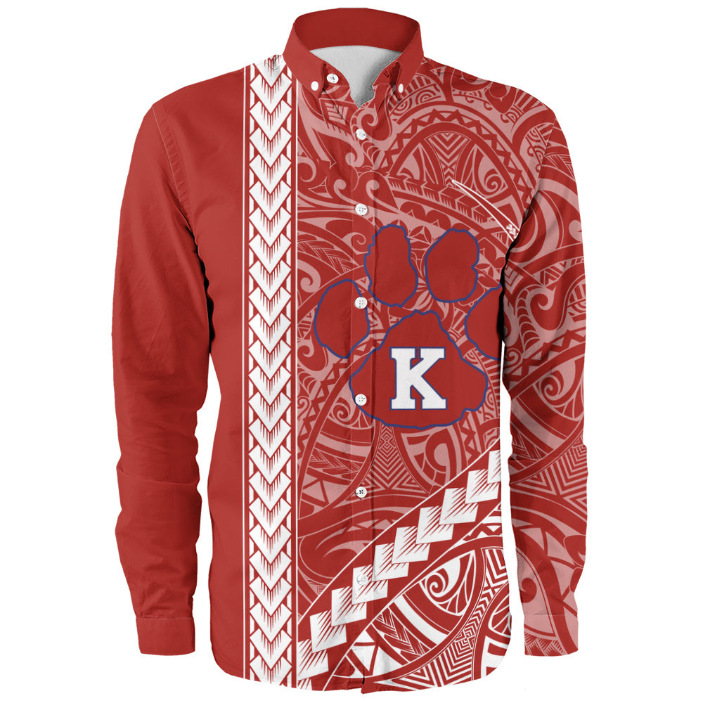 Keaʻau High School Long Sleeve Shirt Tribal Polynesian Pride Style