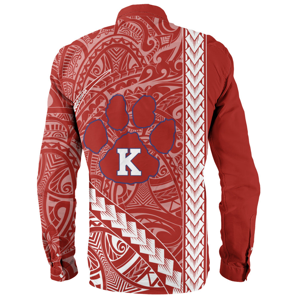 Keaʻau High School Long Sleeve Shirt Tribal Polynesian Pride Style