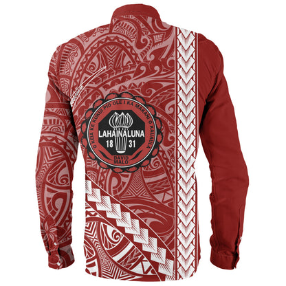 Lahainaluna High School Long Sleeve Shirt Tribal Polynesian Pride Style