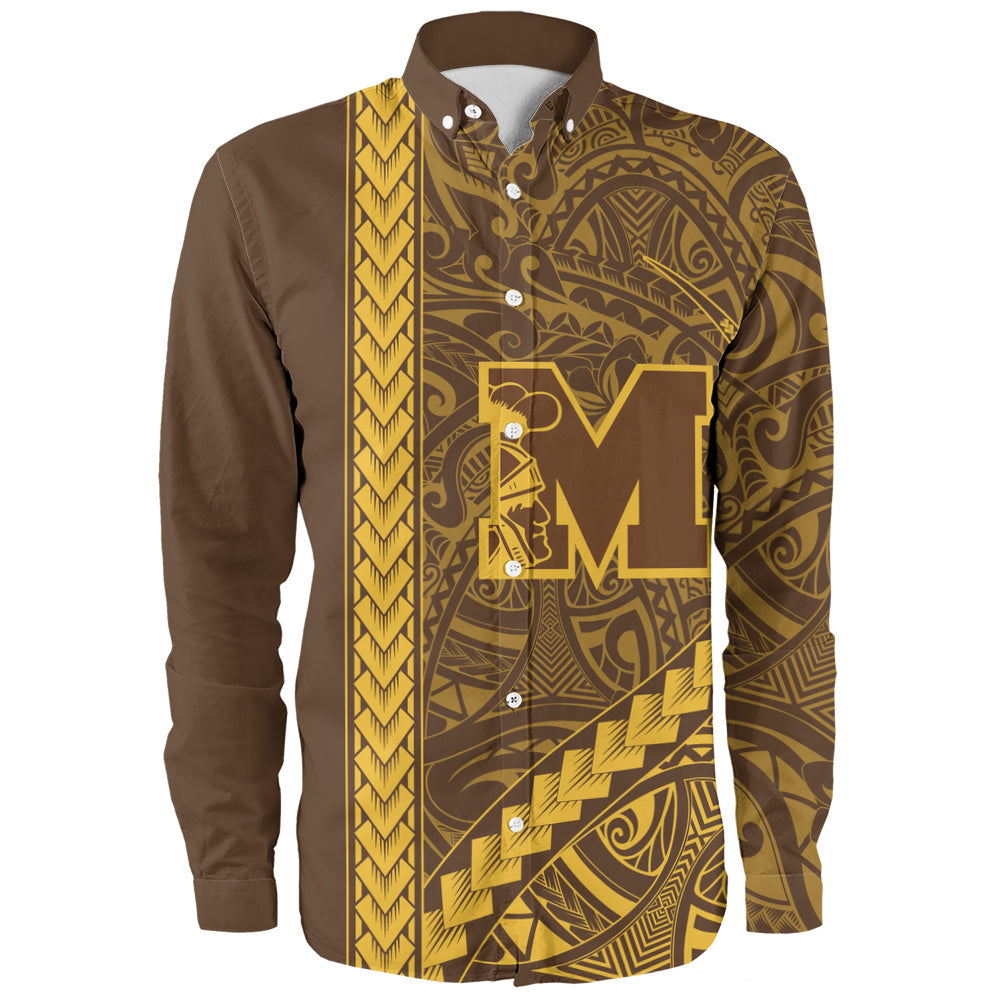Mililani High School Long Sleeve Shirt Tribal Polynesian Pride Style