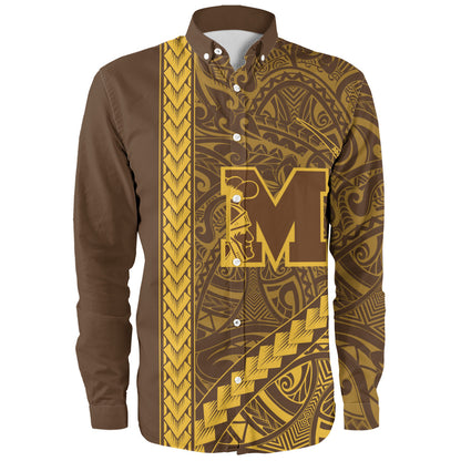 Mililani High School Long Sleeve Shirt Tribal Polynesian Pride Style
