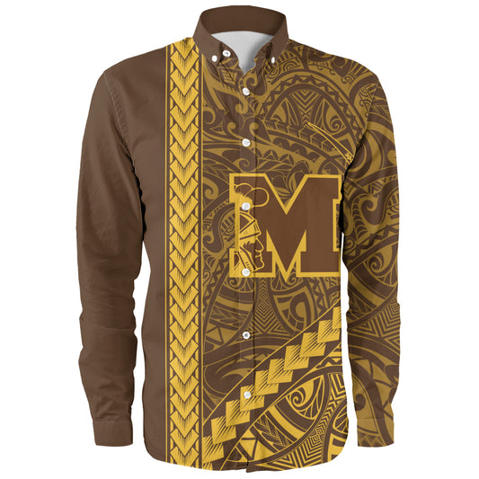 Mililani High School Long Sleeve Shirt Tribal Polynesian Pride Style