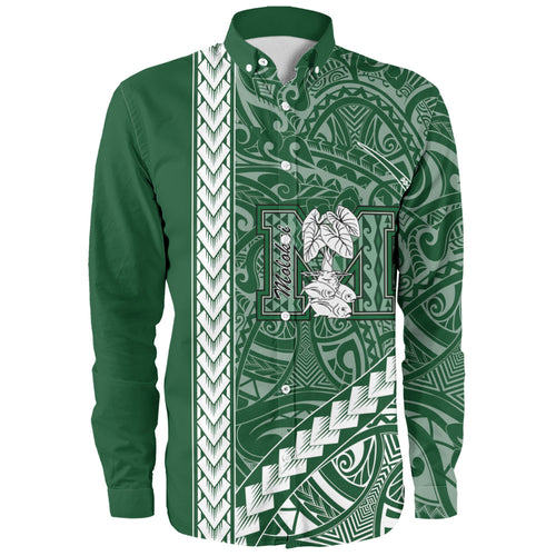 Molokaʻi High School Long Sleeve Shirt Tribal Polynesian Pride Style