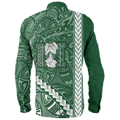 Molokaʻi High School Long Sleeve Shirt Tribal Polynesian Pride Style