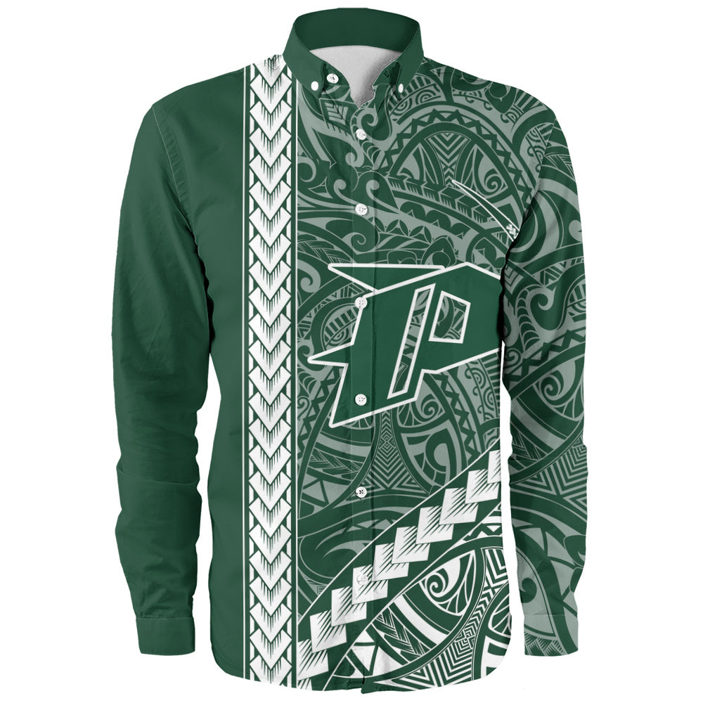 Pahoa High and Intermediate School Long Sleeve Shirt Tribal Polynesian Pride Style