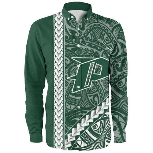 Pahoa High and Intermediate School Long Sleeve Shirt Tribal Polynesian Pride Style