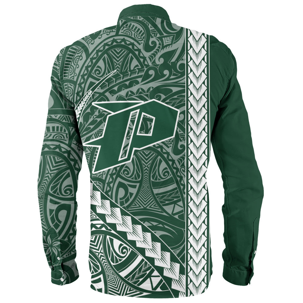 Pahoa High and Intermediate School Long Sleeve Shirt Tribal Polynesian Pride Style