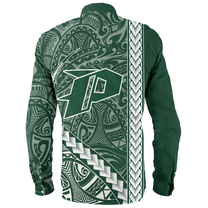 Pahoa High and Intermediate School Long Sleeve Shirt Tribal Polynesian Pride Style