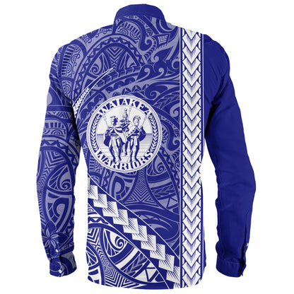 Waiakea High School Long Sleeve Shirt Tribal Polynesian Pride Style