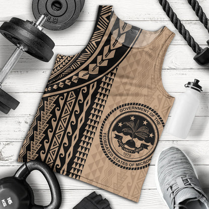 Federated States Of Micronesia Tank Top Polynesian Tattoo