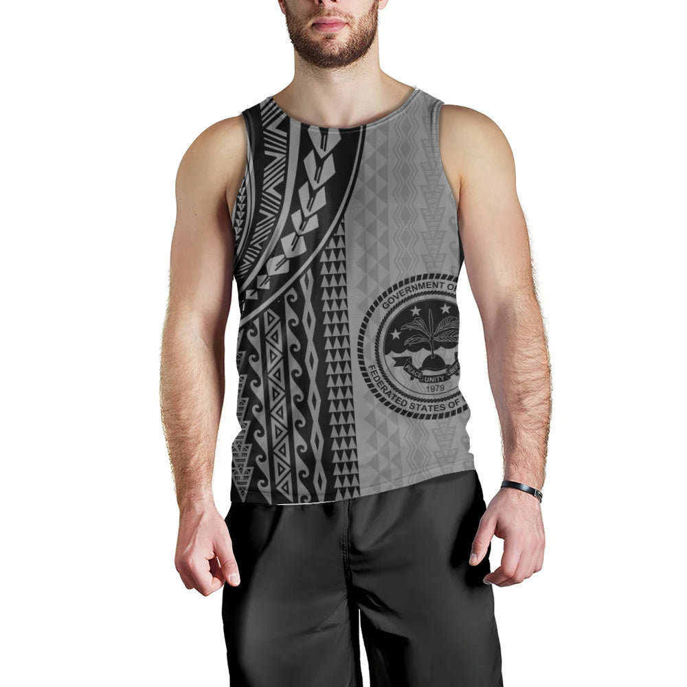 Federated States Of Micronesia Tank Top Polynesian Tattoo