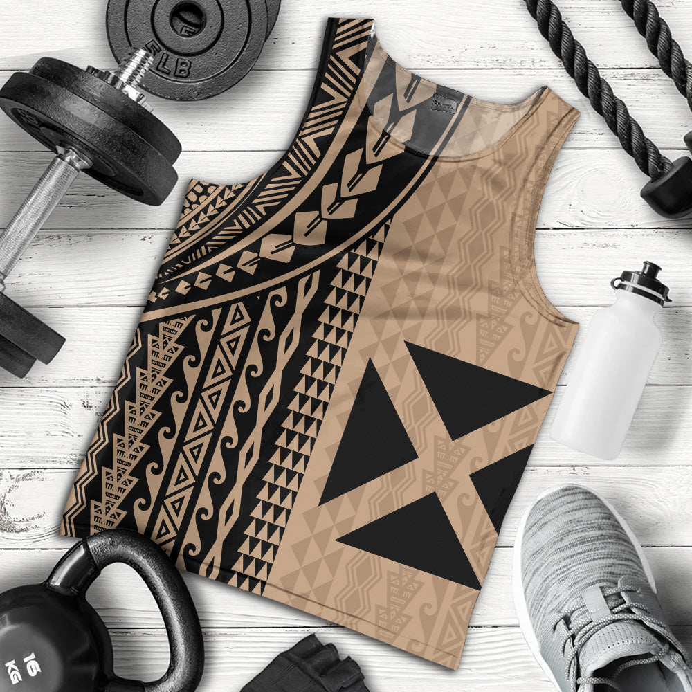 Wallis And Futuna Tank Top Polynesian Tattoo