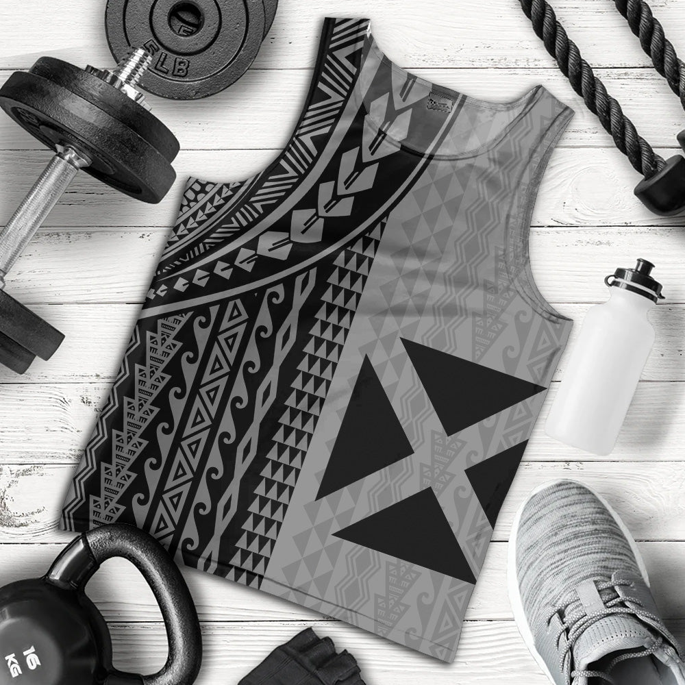 Wallis And Futuna Tank Top Polynesian Tattoo