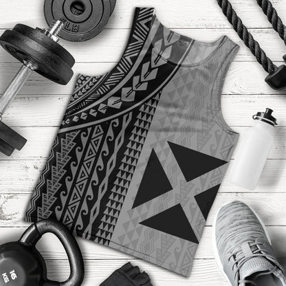 Wallis And Futuna Tank Top Polynesian Tattoo