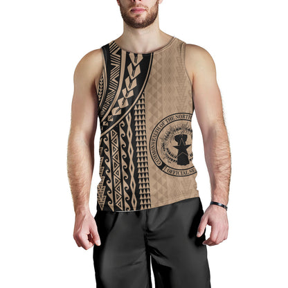 Northern Mariana Islands Tank Top Polynesian Tattoo